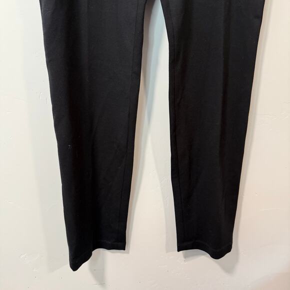 Eileen Fisher Women's Pants Pull On Stretch Straight Leg Tapered Black 14 - Picture 9 of 9